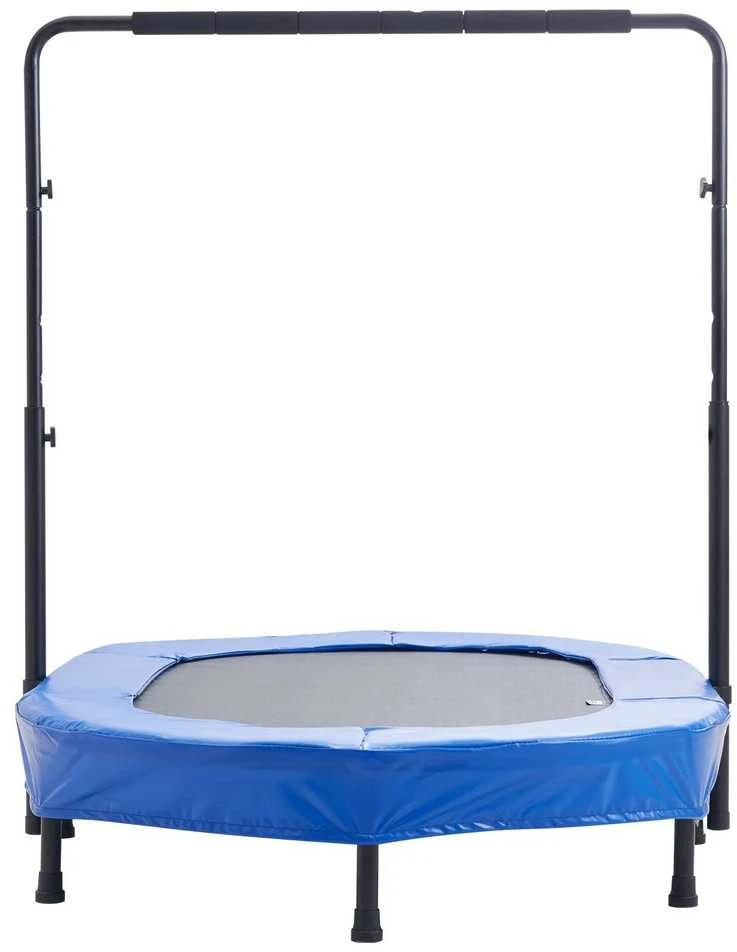 Vaikiškas batutas lauke/viduje, sulankstomas, reguliuojamas aukštis, iki 100 kg, mini batutas vaikams, pripučiamas batutas