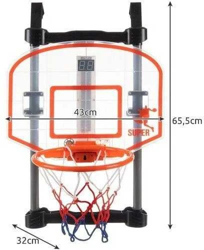 Vaikiškas krepšinio rinkinys durims, 43cm