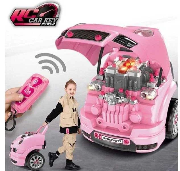 Vaikiškas mechaniko rinkinys ChRLD, rožinis