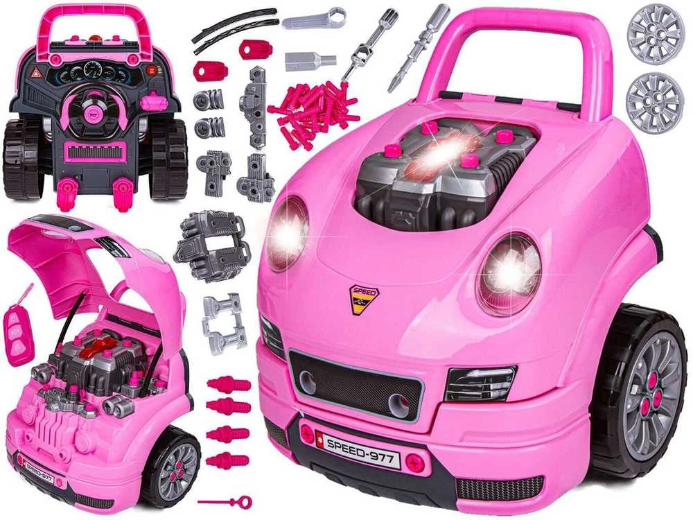 Vaikiškas mechaniko rinkinys ChRLD, rožinis