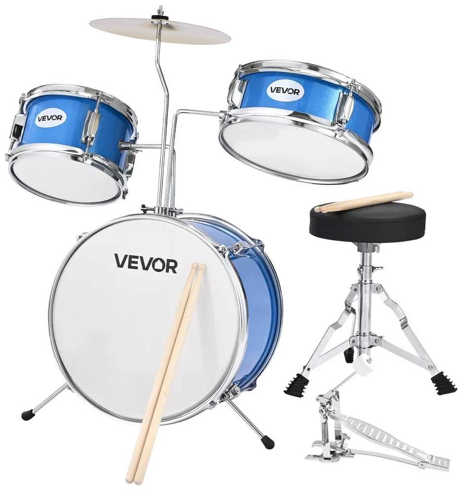 VEVOR Vaikų 3 dalių būgnų rinkinys su 36 cm būgnu