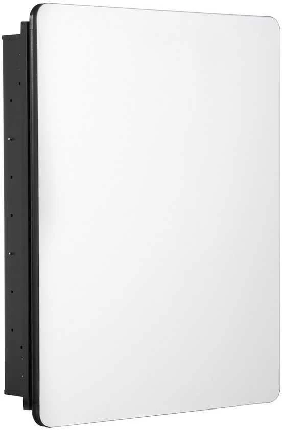 Vaistinėlė 610 x 762 mm, su reguliuojamomis lentynomis, montuojama ant sienos, vonios kambario veidrodinė spintelė