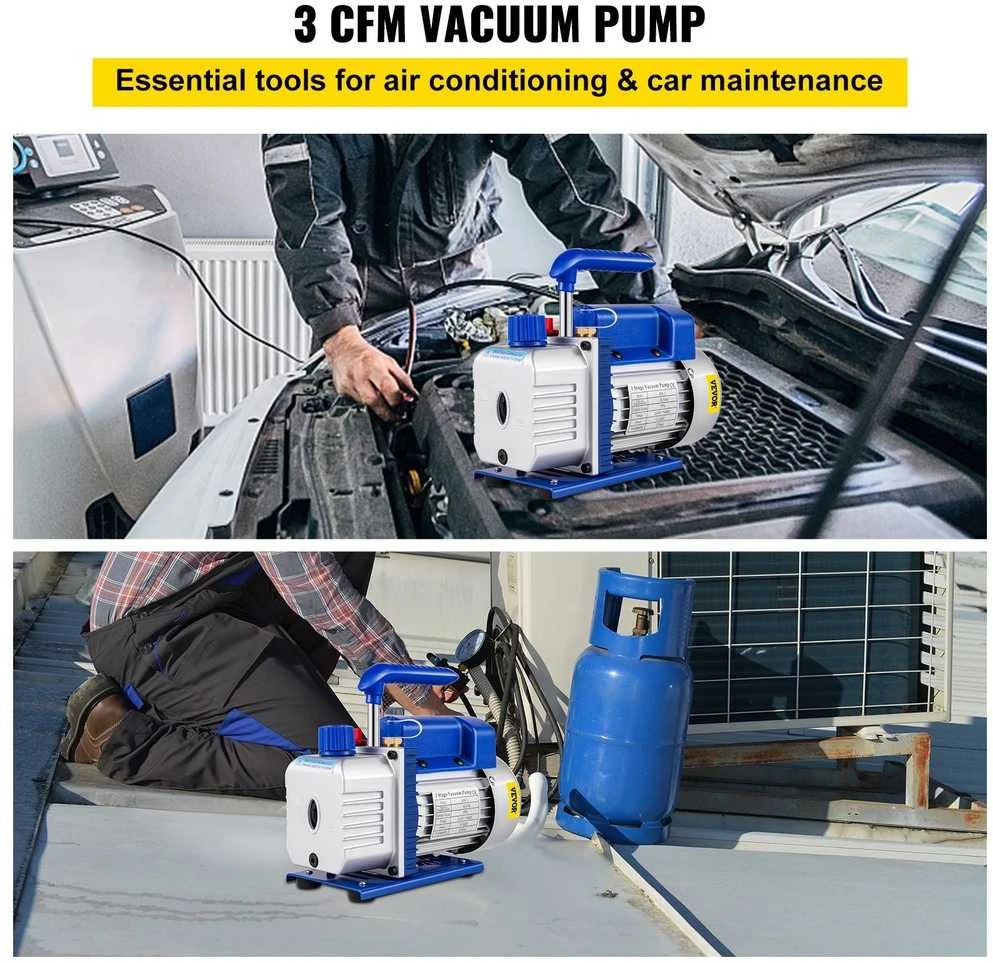 Vakuuminis siurblys, Rotacinis, Dviejų pakopų, 220V