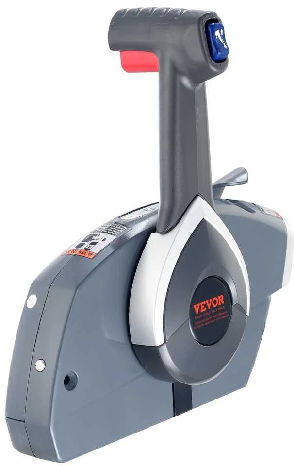 Valties variklio distancinis valdymas Evinrude Johnson, šoninis, su apdailos jungikliu, variklio valdymo dėžė, priekabos varikliui