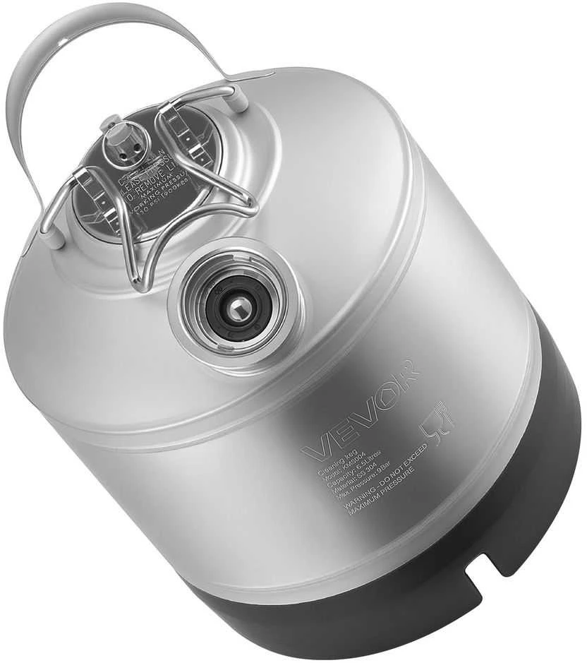 VEVOR Kegų valymo rinkinys, 6.5L su D jungtimi