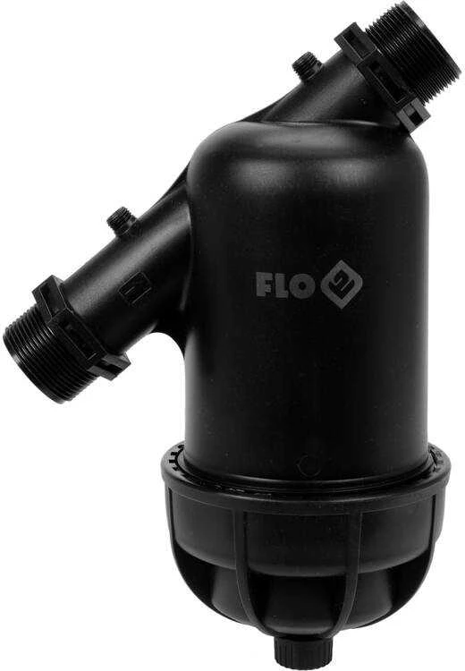 FLO Vandens filtras 1.5 drėkinimo sistemai, Y tipo, 130 mikronų diskų filtras