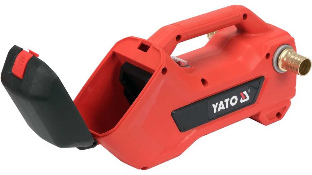 Akumuliatorinis vandens ir tepalo siurblys Yato YT-85291; 18 V (be akumuliatoriaus ir pakrovėjo)