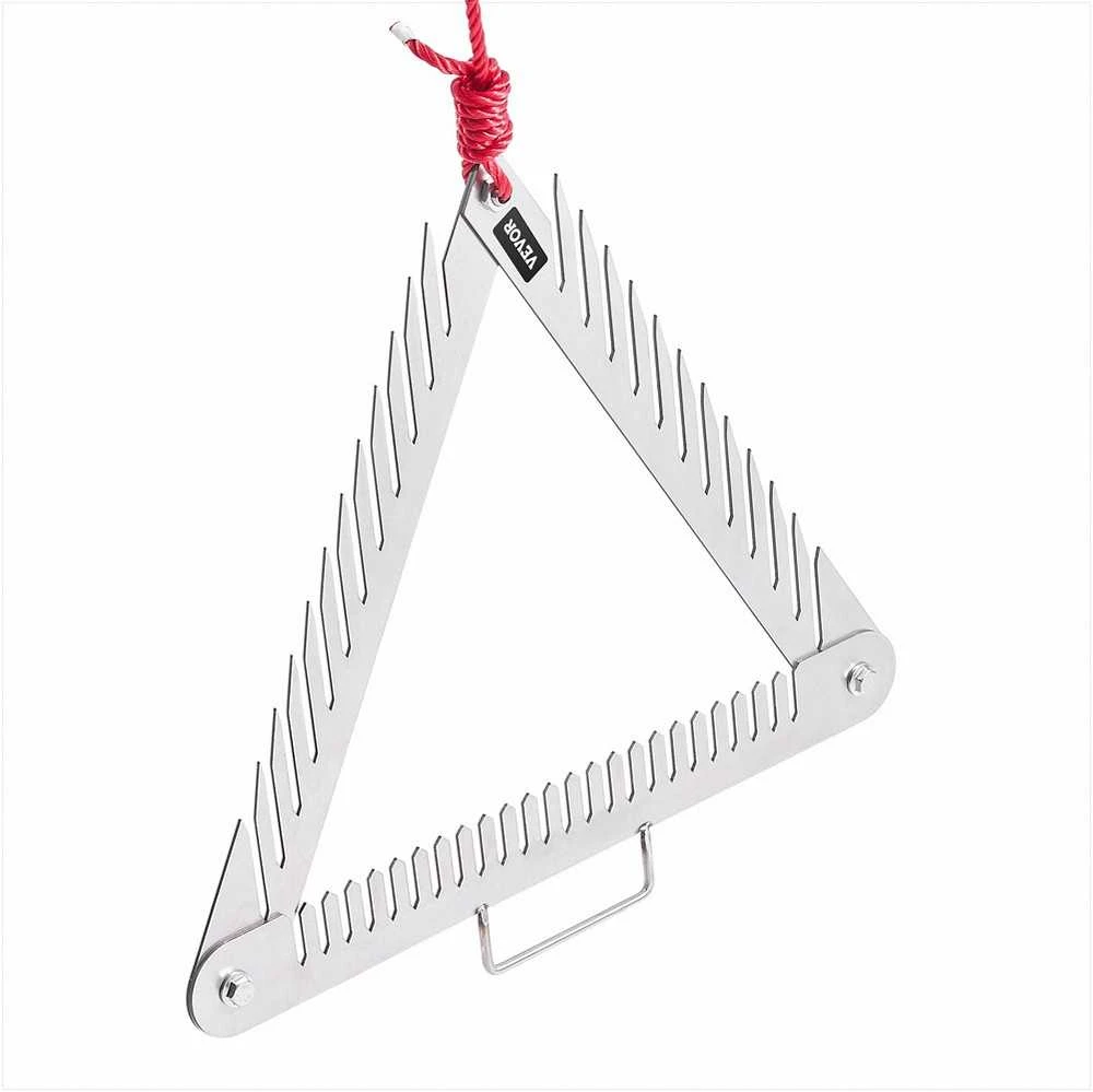 VEVOR 60 cm trikampis vandens žolių grėblys