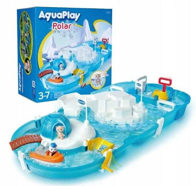 Vandens stalas AquaPlay, mėlynas