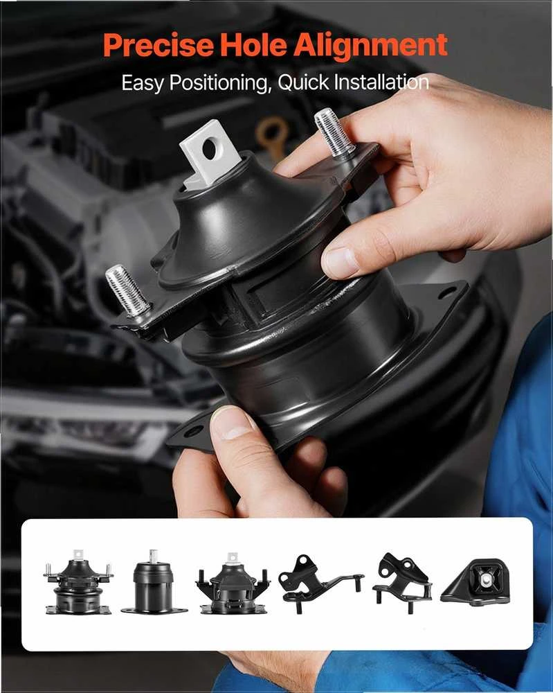 VEVOR Variklio ir pavarų dėžės tvirtinimo komplektas Honda Accord