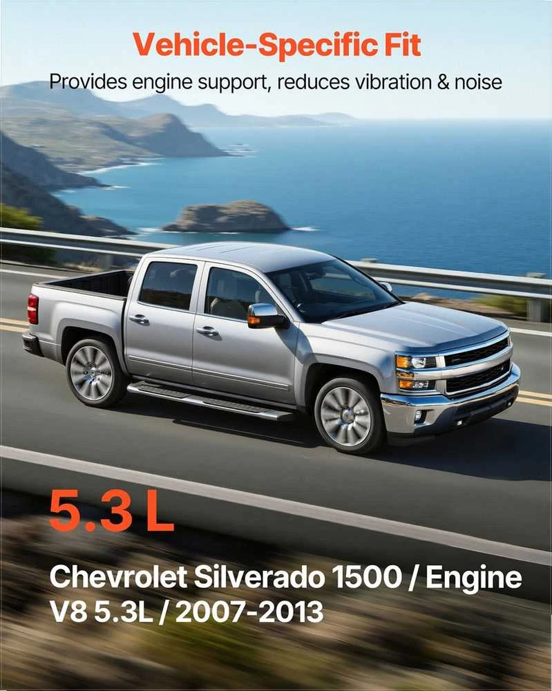 VEVOR Variklio ir transmisijos tvirtinimo rinkinys Chevrolet Silverado