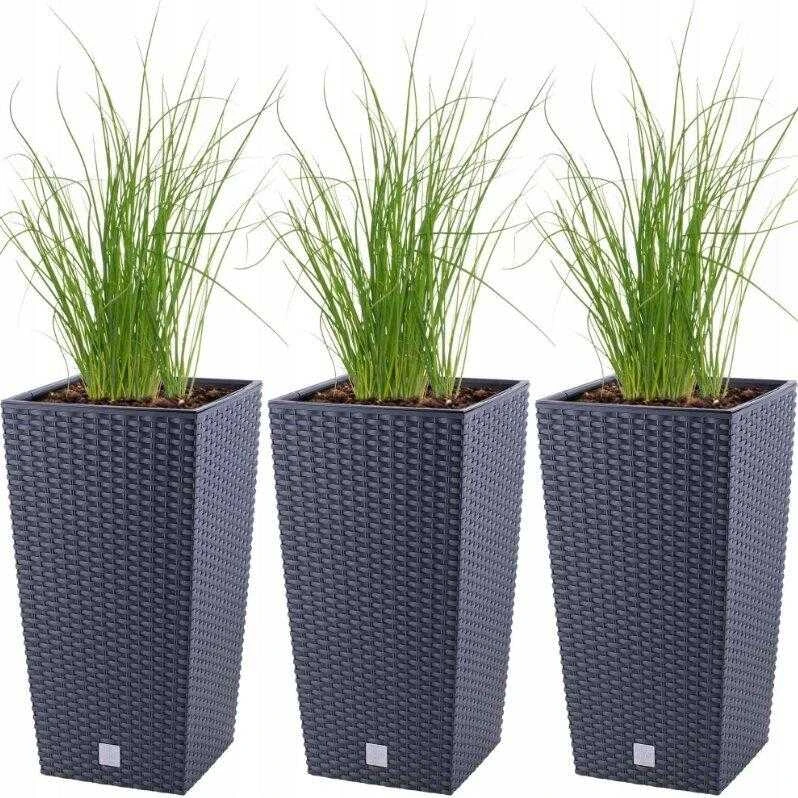 Vazonų rinkinys Prosperplast, 20 x 20 x 37.6 cm