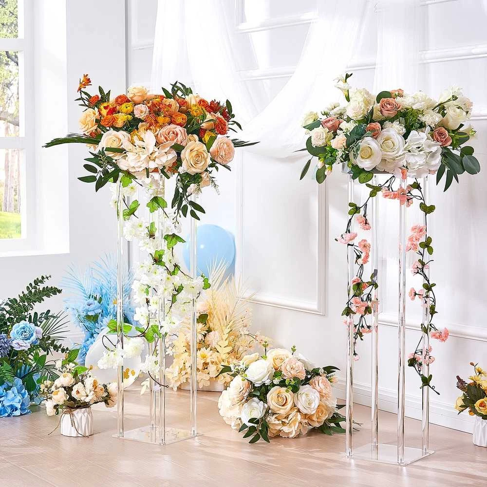 VEVOR 10 vnt. 60 cm aukščio vestuvių gėlių stendas