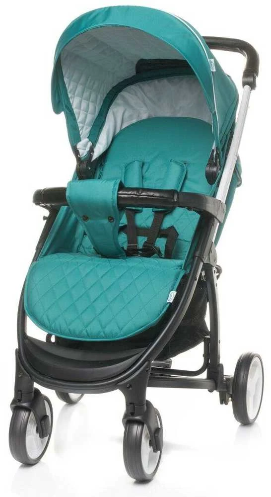 Vežimėlis 4Baby Atomic XVII, dark turquoise
