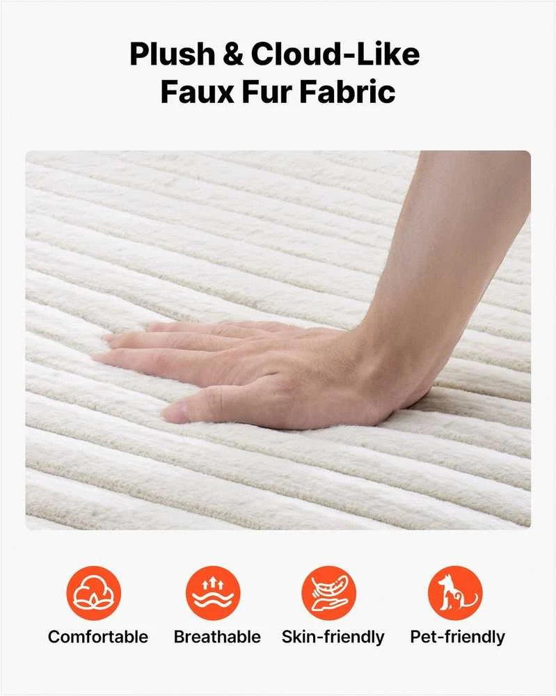VEVOR Modernus fotelis-gultas su pagalvėmis