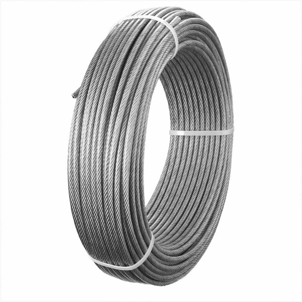 VEVOR 4,76 mm nerūdijančio plieno lynų rinkinys