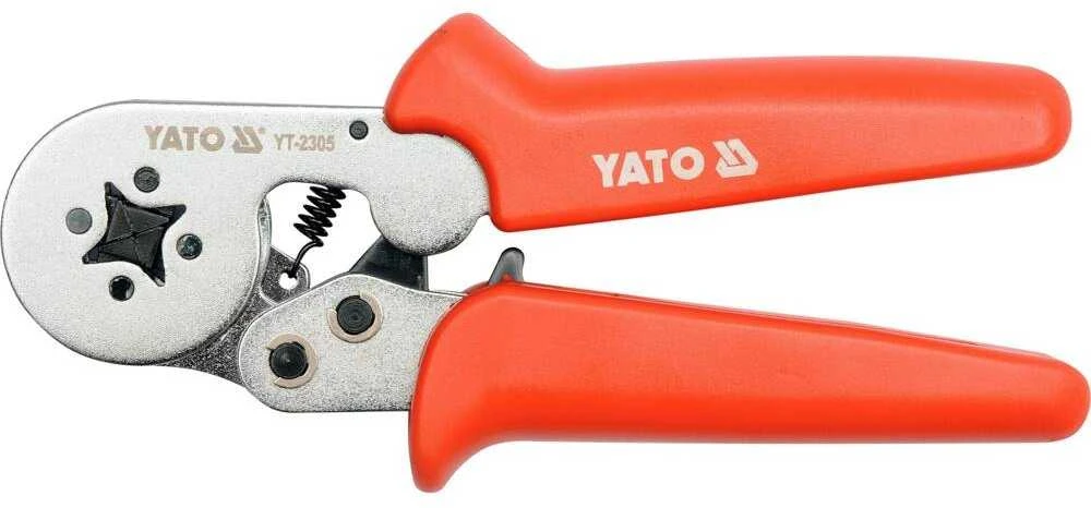 YATO SZCZYPCE DO ZACISKANIA KONEKTORÓW 0,2 do 6,0mm2 2305