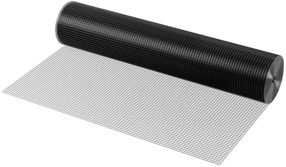 Vielos tinklas 1220x15240 mm, cinkuotas, 19 dydžio, vištidės tvora, PVC danga, triušių, gyvačių apsaugai, paukštidėms