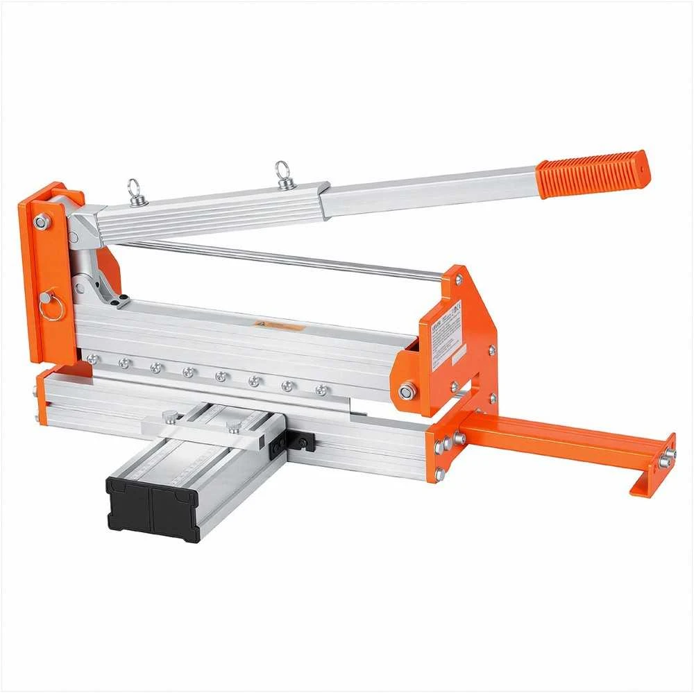 Vinilo grindų pjaustyklė su jėgą taupančia svirtimi ir teleskopine atrama, laminatui ir medinėms grindims, 304.8 mm pjovimo ilgis, grindų pjovimo įrankis, vinilinių lentelių pjaustytuvas