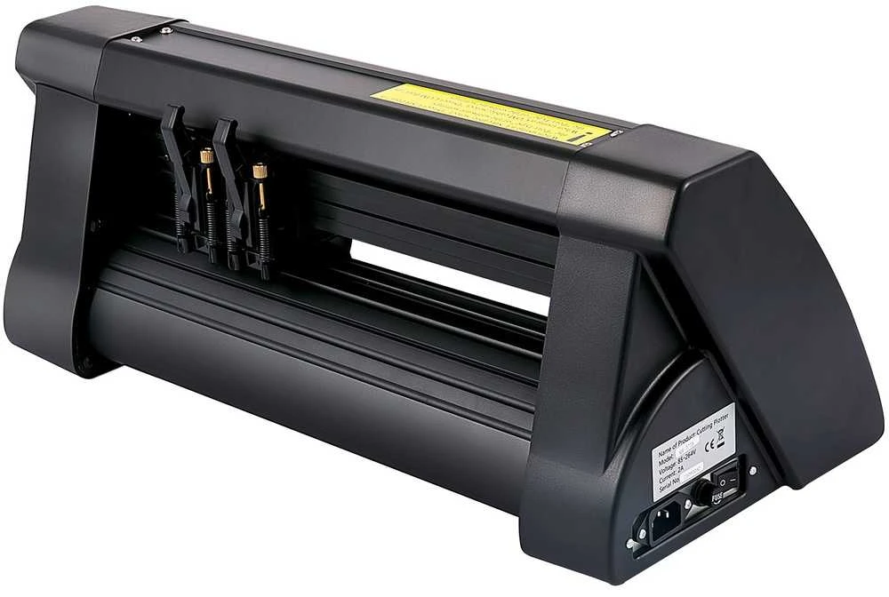 Vinilo pjaustytuvas, 375 mm, optinė akis, LED ekranas