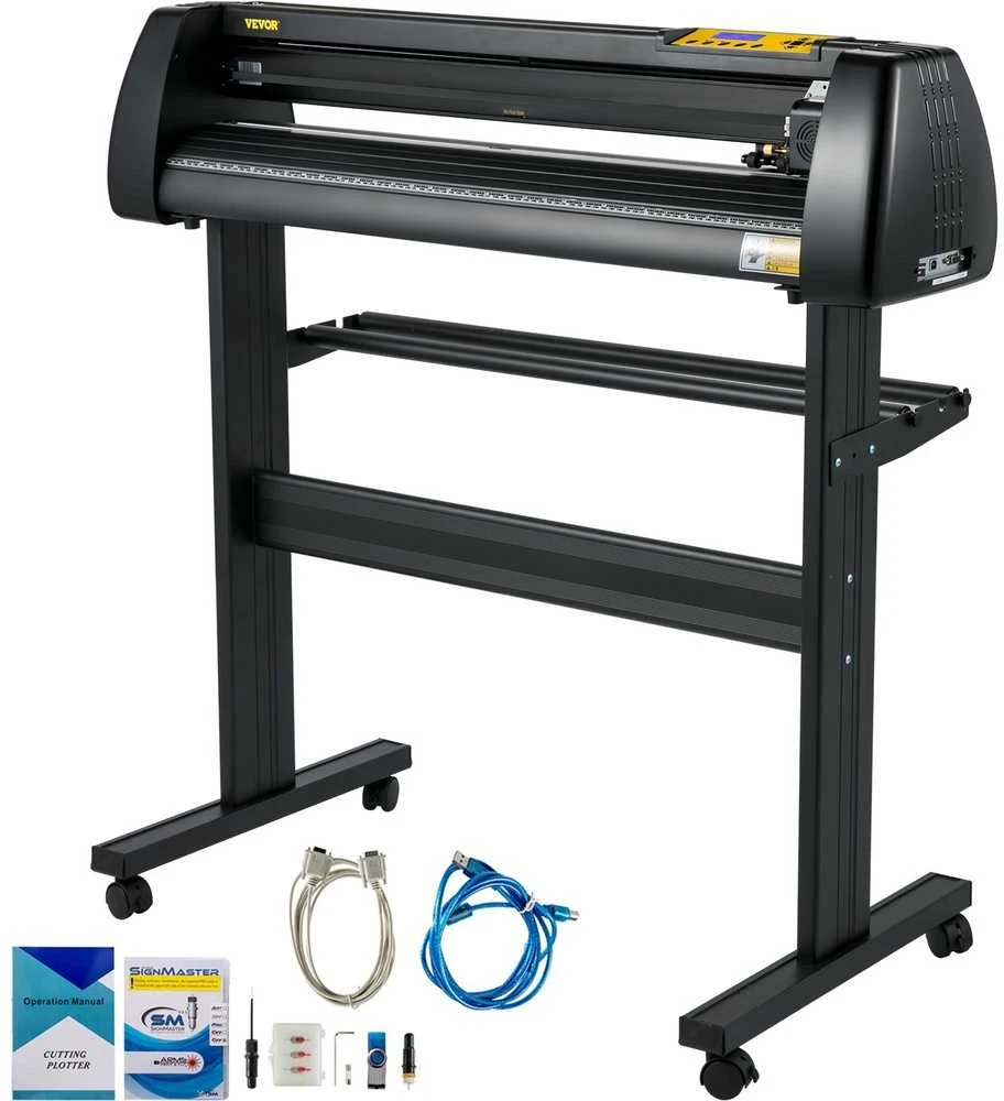 Vinilo pjaustytuvas, 720 mm, braižytuvas, „SignMaster“ programinė įranga