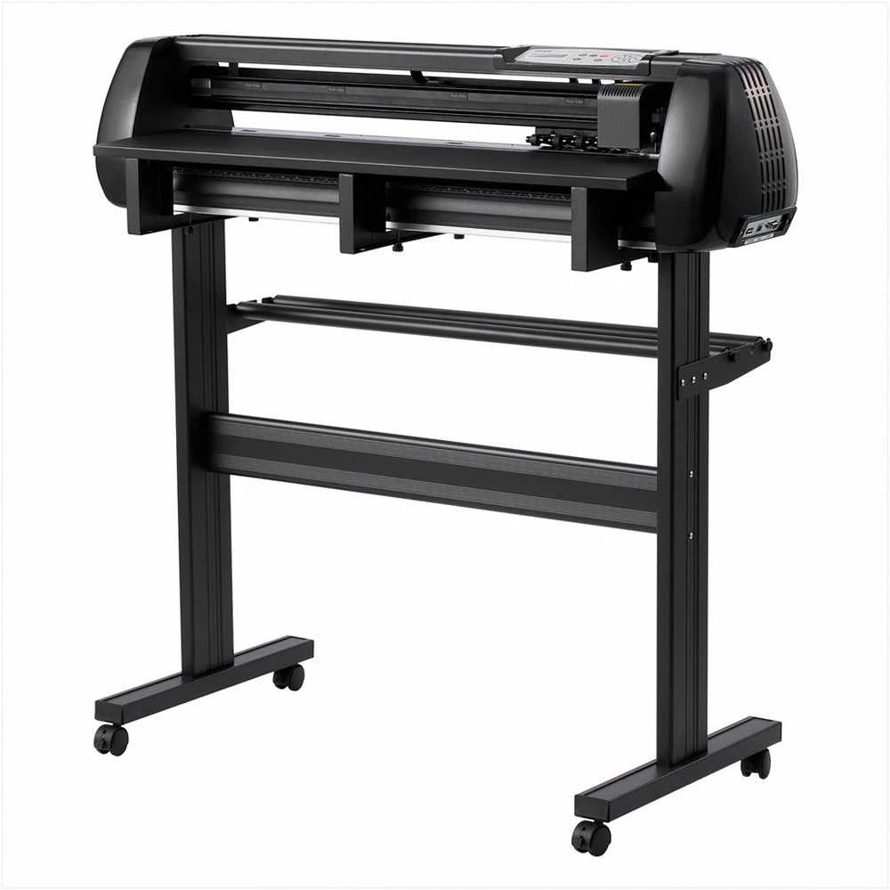 Vinilo pjovimo staklės pjovimui ir braižymui, su dvigubais peiliais ir reguliuojamais nustatymais, 870 mm maksimalus padavimo plotis, vinilo pjaustytuvas, lipdukų pjovimo mašina, ploteris