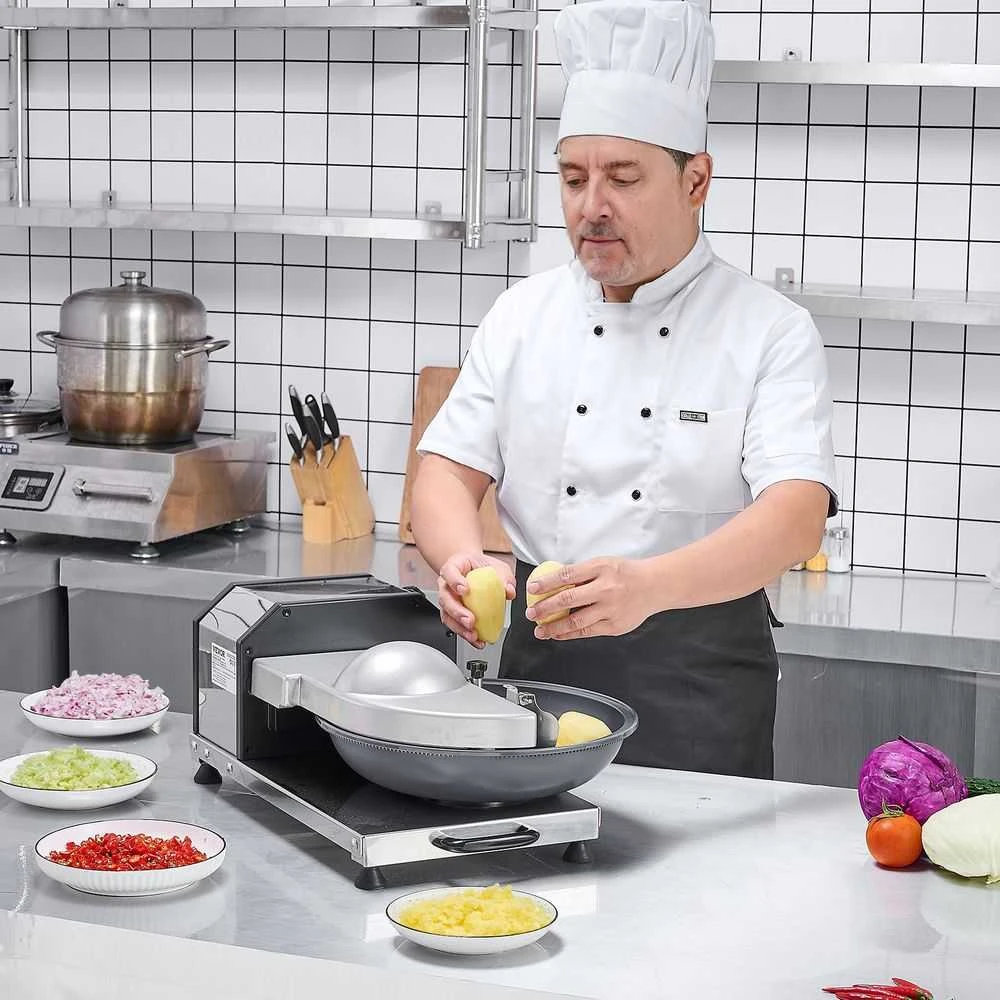 Maisto smulkintuvas, elektrinis daržovių smulkintuvas, 3000 aps./min., 2 litrų talpa, nerūdijančio plieno maisto smulkintuvas, daugiafunkcinis maisto smulkintuvas virtuvei