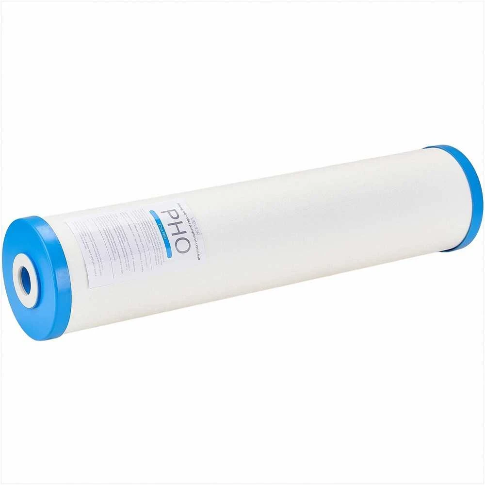 Viso namo vandens filtro keičiama kasetė kalkių nuosėdų šalinimui ir chloro mažinimui, polifosfato universalus dydis, ilgaamžė filtravimo kasetė, viso namo filtravimo kasetė, vandens minkštinimo filtras