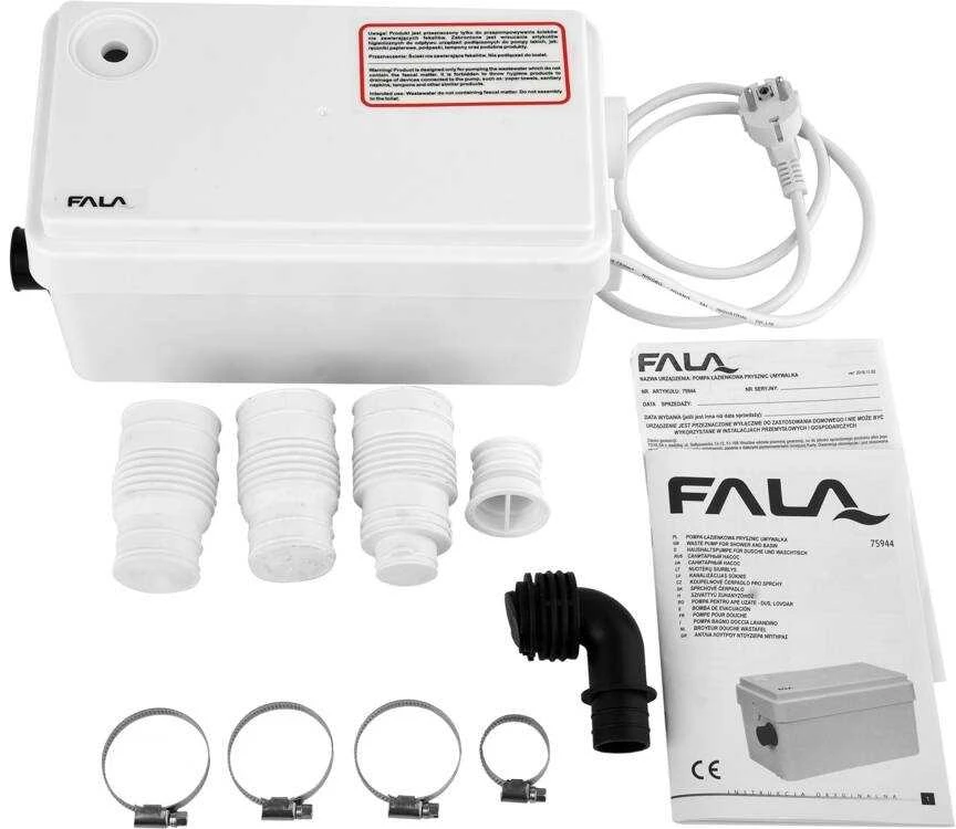 Toya Sa Poland Nuotekų pompa / siurblys dušui ir kriauklei | 250W