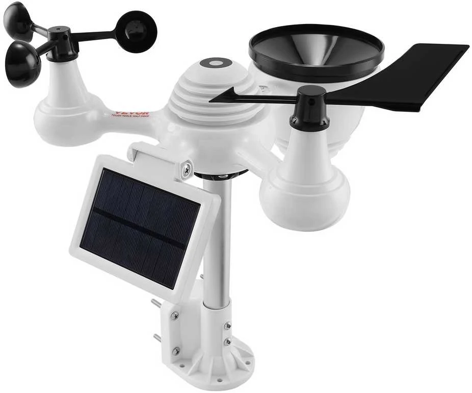 VEVOR Meteorologinė belaidė orų stotelė YT60234 7in1 WiFi