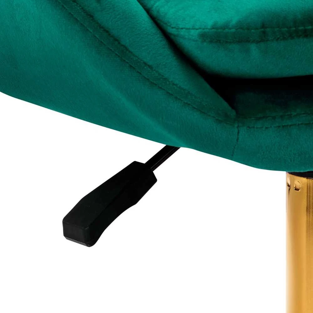 Activeshop Biuro kėdė su ratukais 4Rico QS-MF18G Velvet Žalias