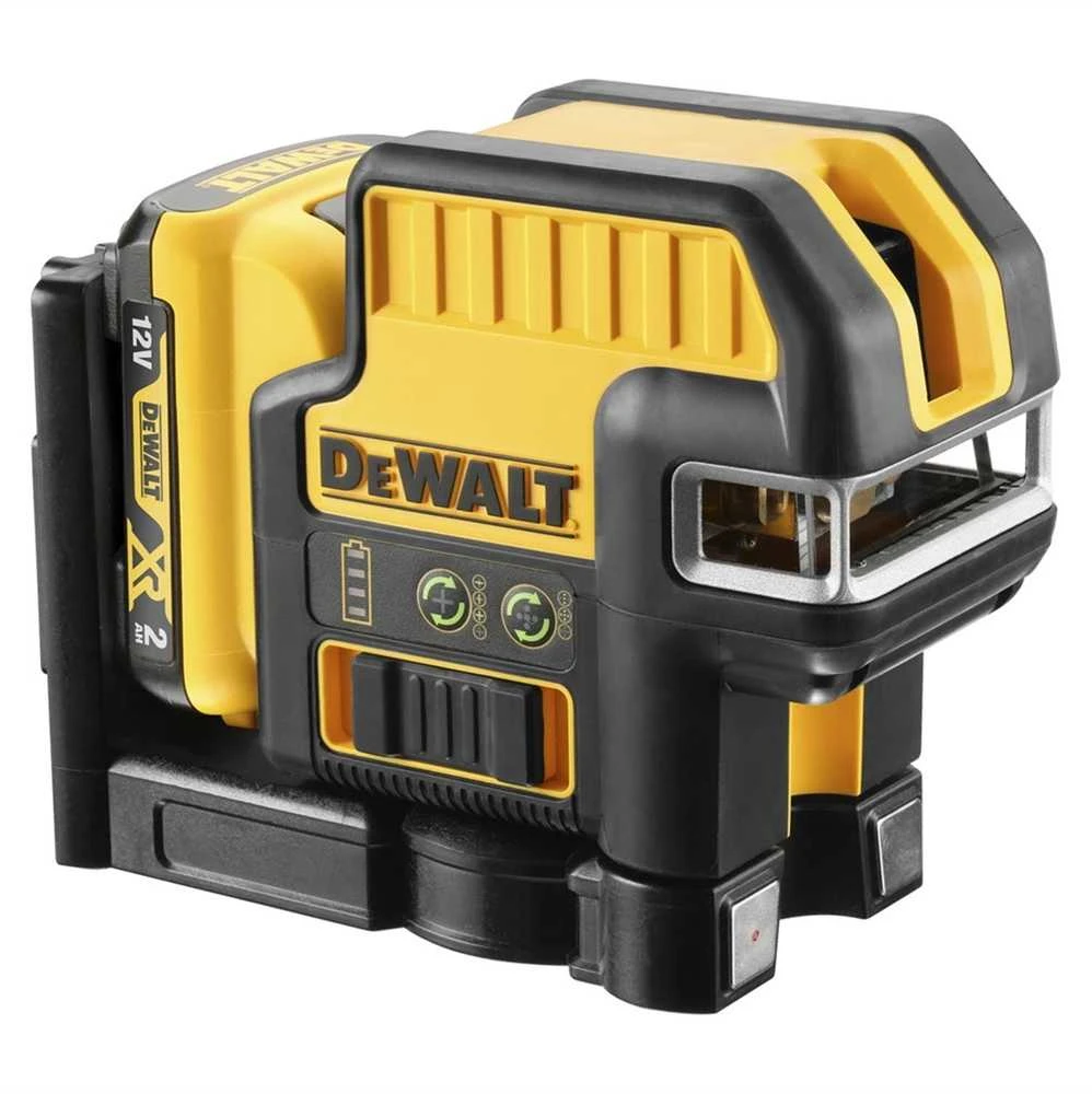 Kryžminis lazerinis nivelyras DeWalt DCE0825D1G žalias