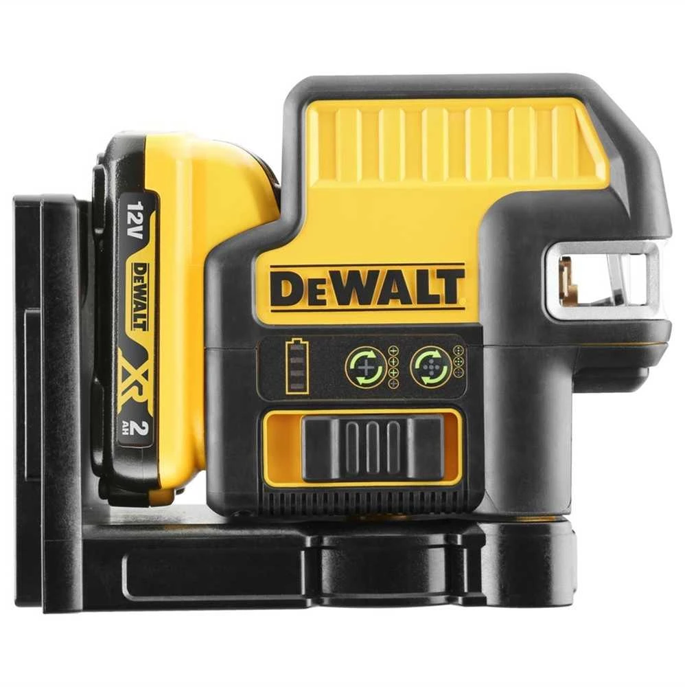 Kryžminis lazerinis nivelyras DeWalt DCE0825D1G žalias