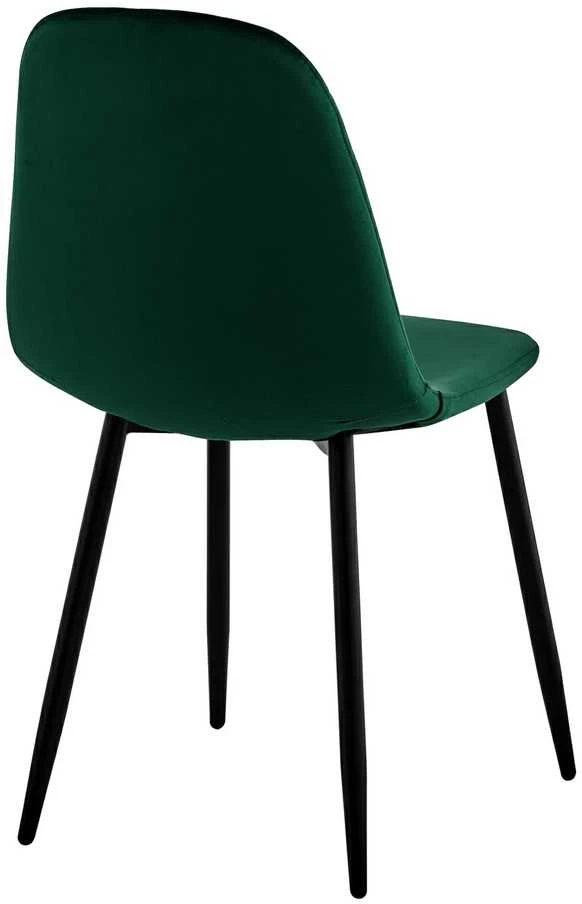 Žalios aksominės valgomojo kėdės, modernus dizainas, patogi sėdynė, 83 cm aukščio, minkštos, stilingos, virtuvės kėdės