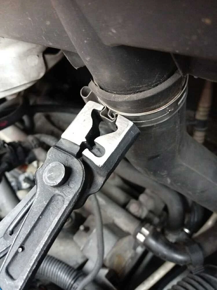 Žarnų spaustukų replių rinkinys, automobiliams ir dirbtuvėms, sukamieji žandikauliai, trosu valdomos replės, 18-54 mm žarnų spaustukų nuėmimo įrankis