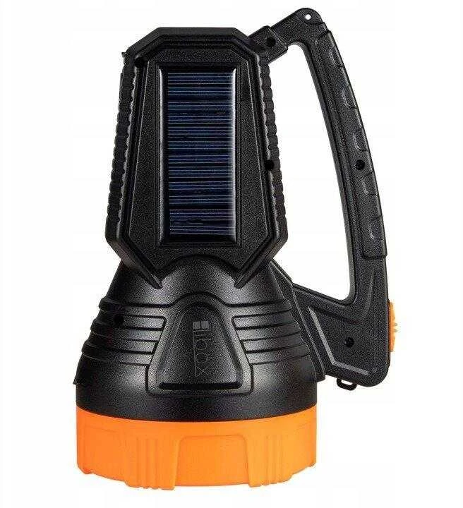 Libox Žibintas prožektorius 860 lm su galimybe įkrauti saulės energijos 1,6 W LED