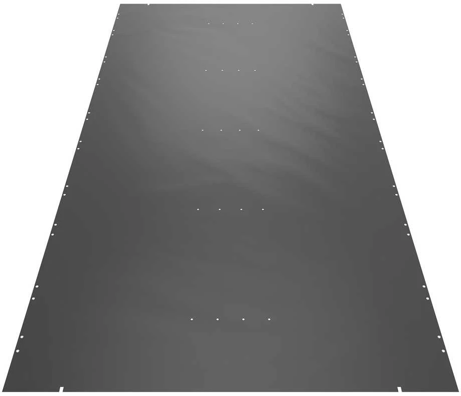 Žieminis baseino uždangalas 4x8m, PVC stačiakampis apsauginis užklotas, baseino danga, uždangalai baseinams
