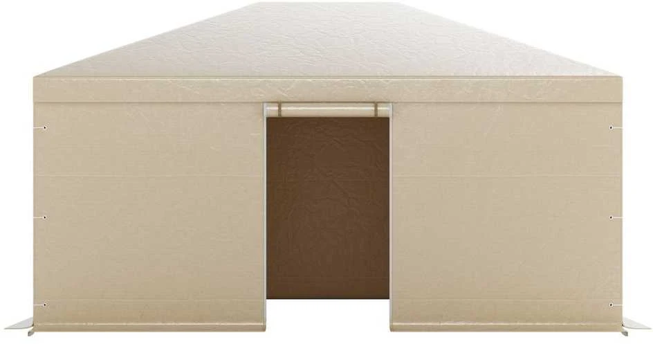 Žieminis pavėsinės uždangalas, tvirtas vandeniui atsparus pavėsinės uždangalas, visų oro sąlygų pavėsinės uždangalas, 3.68 x 4.9 m pavėsinės uždangalas, lauko pavėsinės pastogė