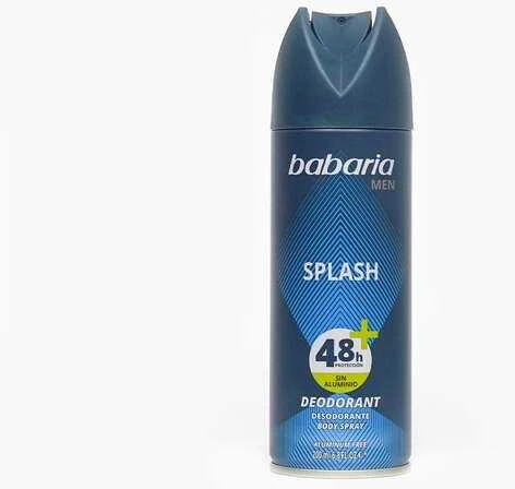 Babaria Splash dezodorantas purškiamas 150ml+50ml nemokamai