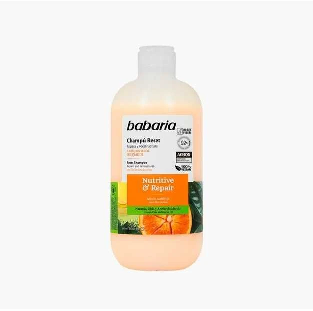 "Babaria Reset Maitinamasis ir atkuriamasis šampūnas" 500ml