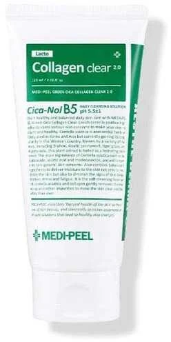 Medi Peel Green Cica Collagen Clear raminamosios veido prausimosi putos, 120 ml