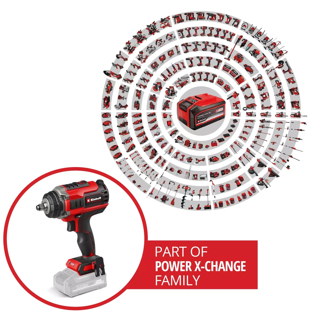 Einhell IMPAXXO 18/400 Power X-Change sistemoje
