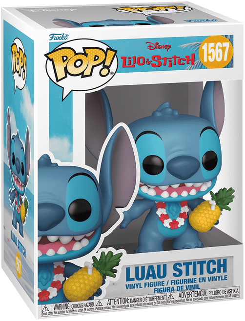 FUNKO POP! Vinilinė figūrėlė: Disney: Lilo & Stitch - Luau Stitch, 9 cm aprašymas - Prekės nuotrauka