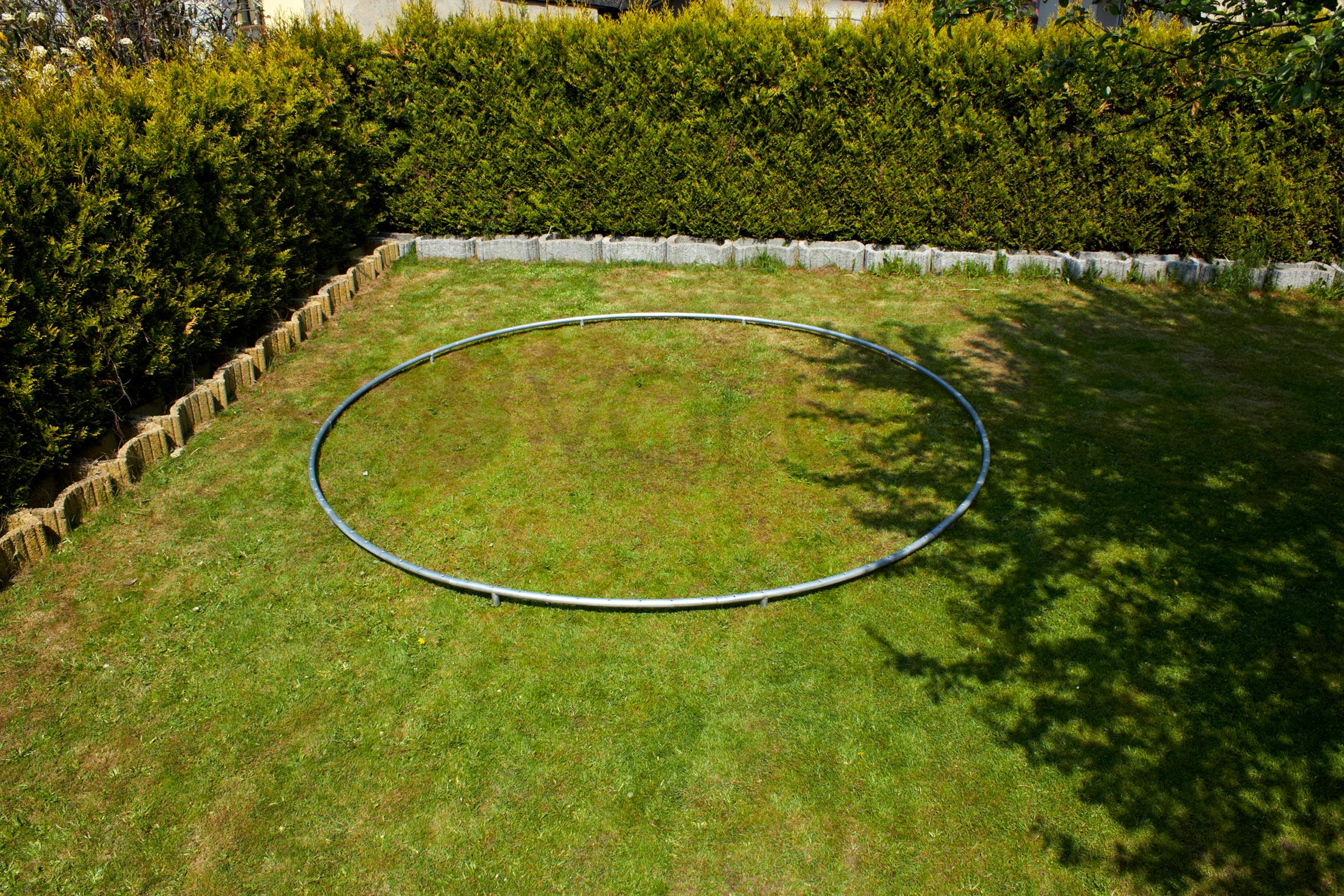 Batutas su tinklu FunFit 374cm + kopetėlės