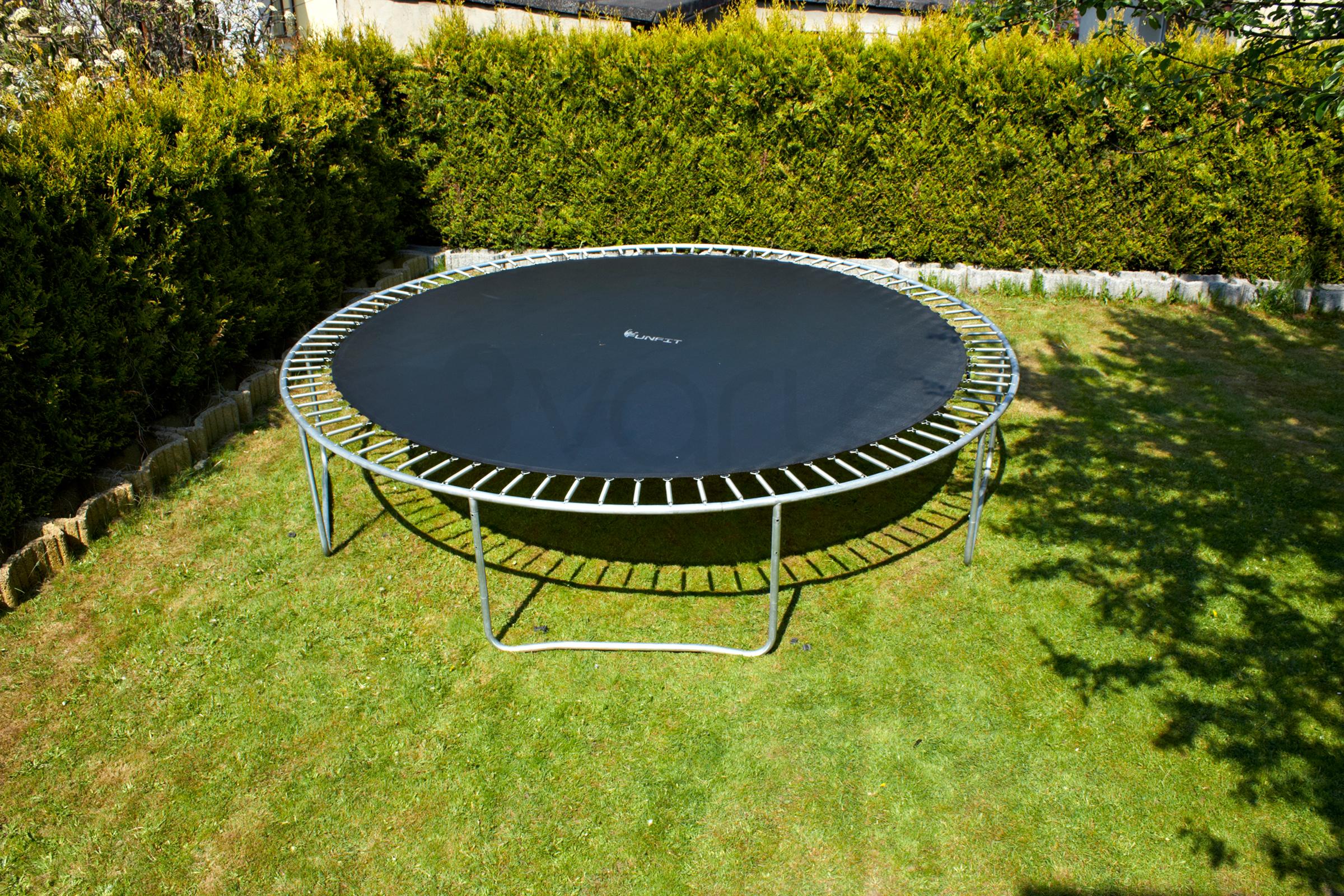 Batutas su tinklu FunFit 374cm + kopetėlės