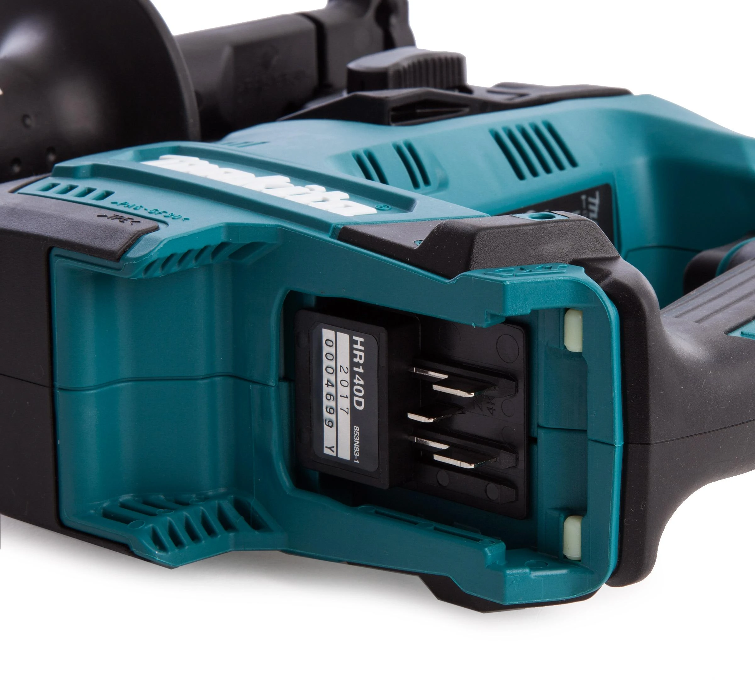 Makita HR140DZ Akumuliatorinis perforatorius, 12V MAX, SDS+, LED, Be akumuliatorių ir kroviklio!