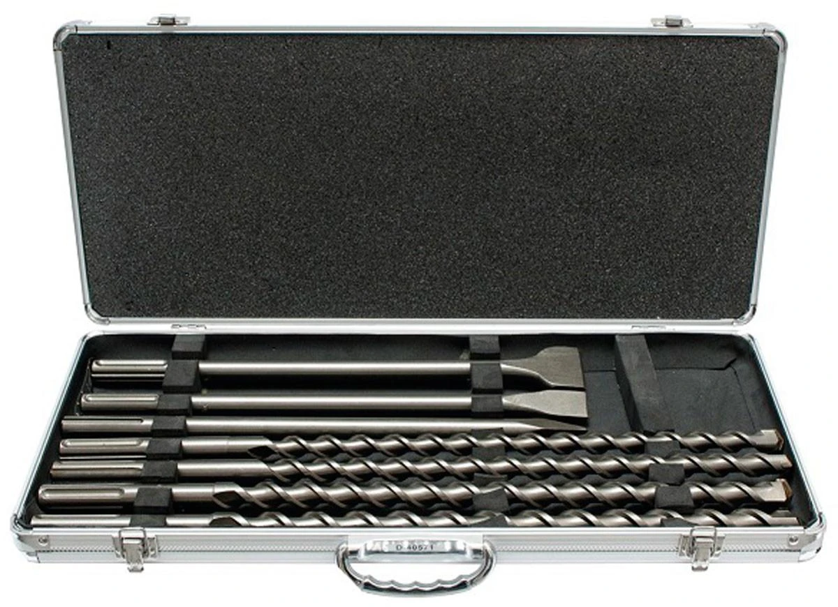 Frąžtų ir kaltų komplektas lagamine Makita D-40571