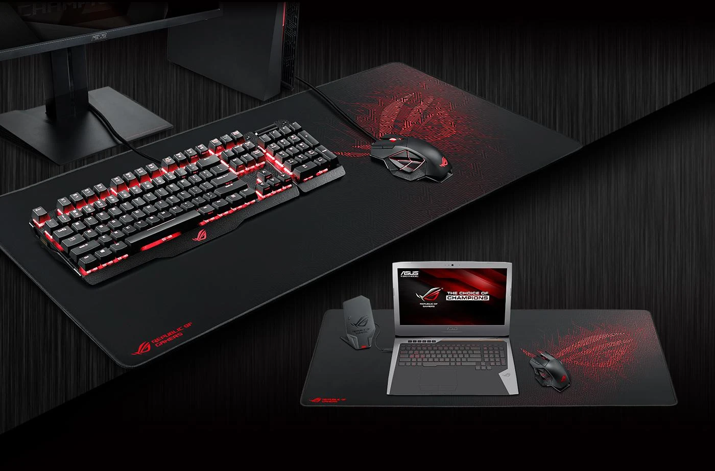 Pelės kilimėlis ASUS ROG 90MP00K1-B0UA00