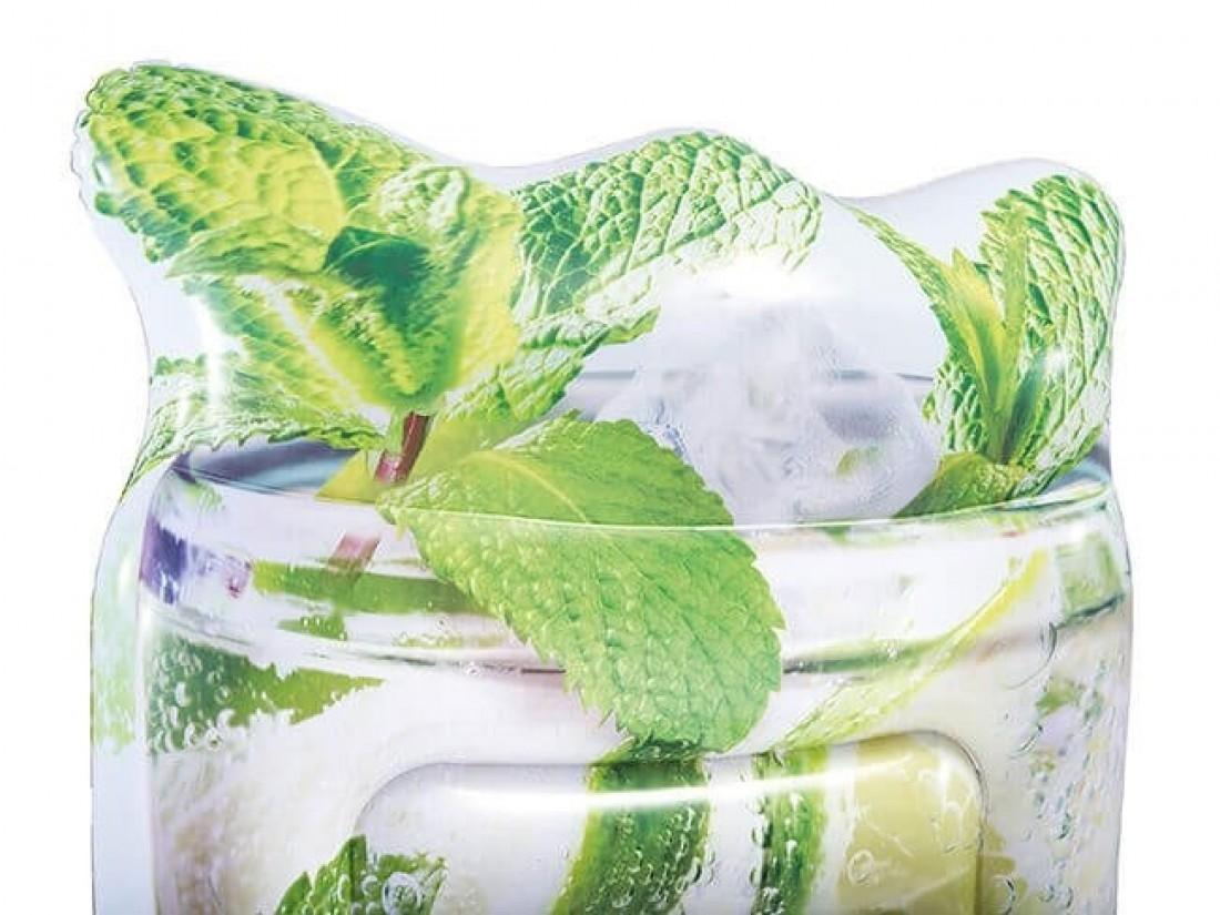 Pripučiamas čiužinys Intex Sparkling lime soda 58778 178x91cm