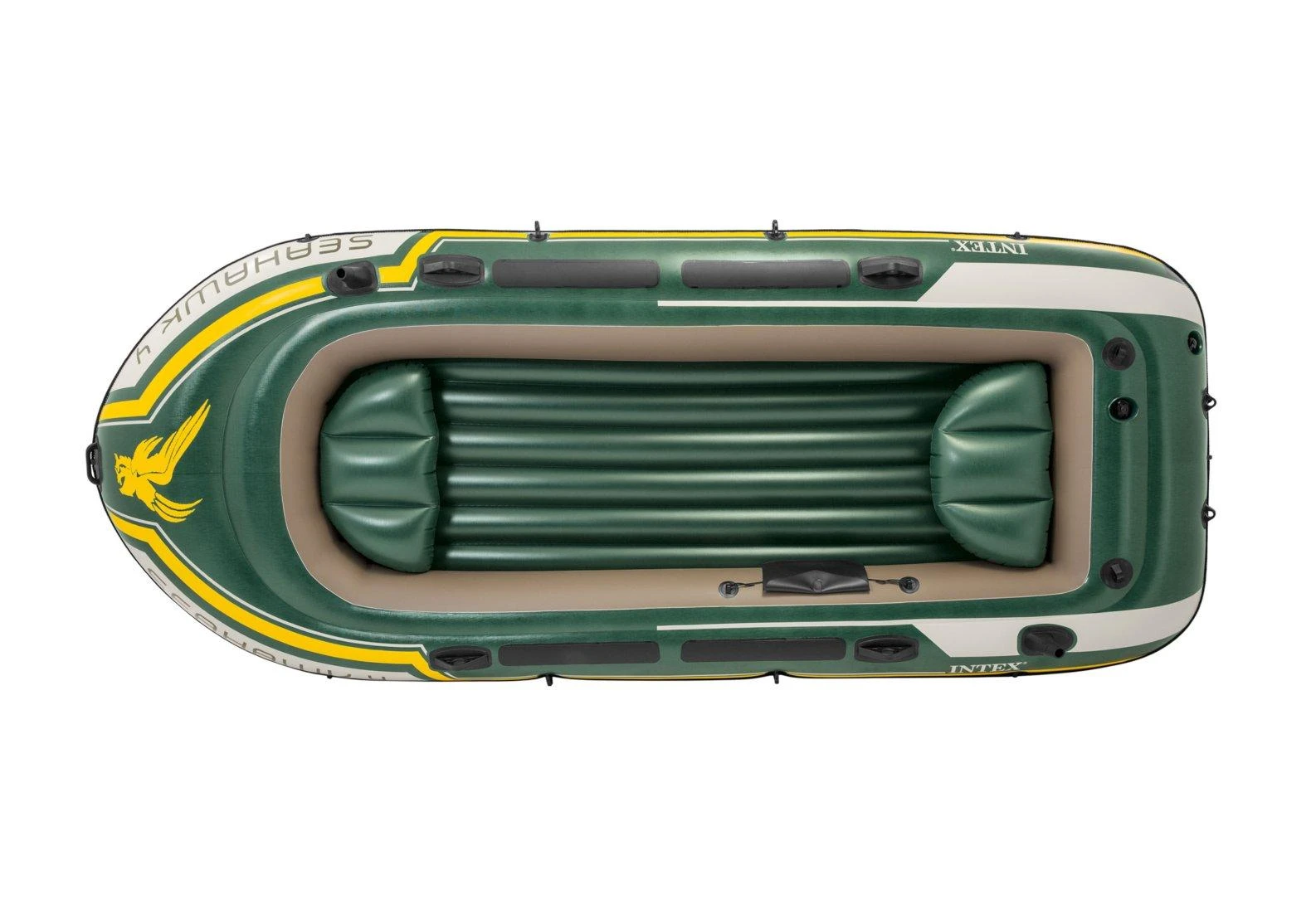 Pripučiama keturvietė valtis Intex Seahawk 4 Set,  pilnas komplektas